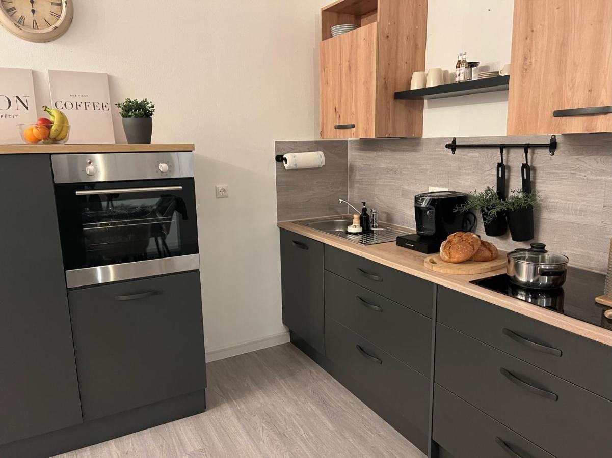 Ferienwohnung An Der Stadtmauer Und Turmblick 吕格德 外观 照片